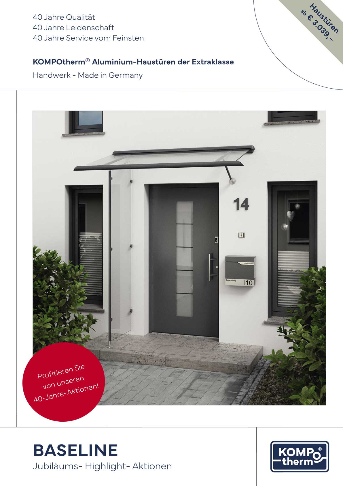 Aluminium Haustüren